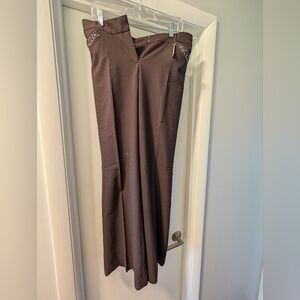 Victoria's Secret Espresso Wide Leg Pants